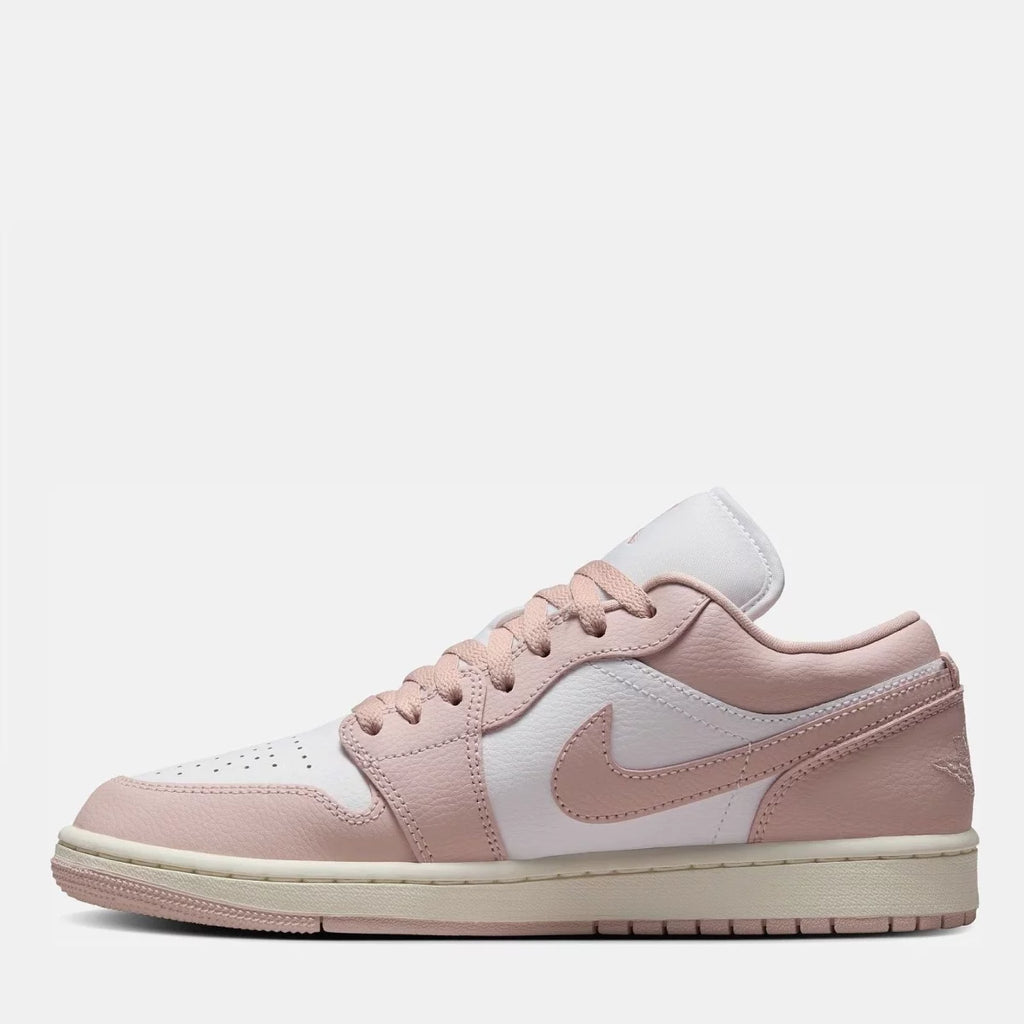 Air Jordan 1 Low White/Pink Oxford-Sail