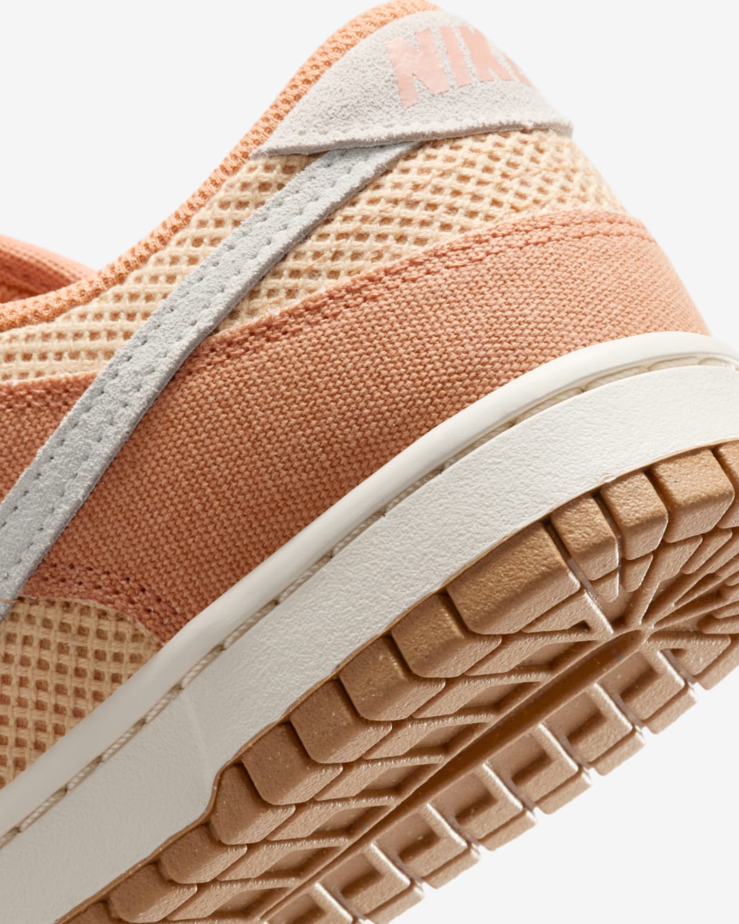 Nike Dunk Low Mesh Canvas Amber Brown