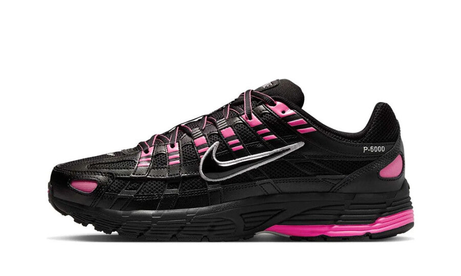 Nike P-6000 Pink Blast Metallic Silver Black