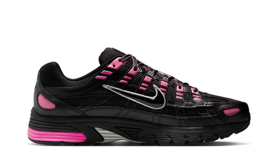 Nike P-6000 Pink Blast Metallic Silver Black