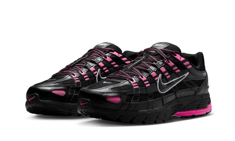 Nike P-6000 Pink Blast Metallic Silver Black